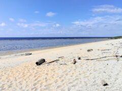 日本最西端のビーチ だけと流れが早くて遊泳禁止のペムチ浜【波照間島】