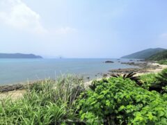 隕石の衝突によってできた赤尾木湾こと奄美クレーター【奄美大島】