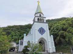 五島列島初の鉄筋コンクリート造りの教会 カトリック浜脇教会【久賀島】