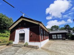 創建当時の建物が現存 島唯一の教会 カトリック嵯峨島教会【嵯峨ノ島】
