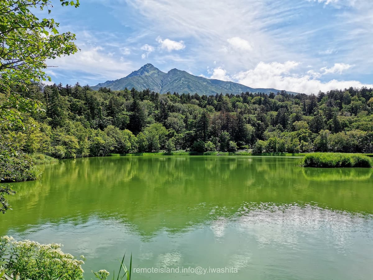 06姫沼と利尻山.jpg 06姫沼と利尻山