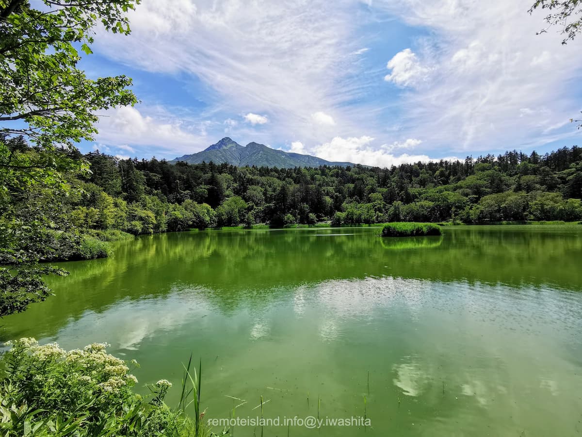 08姫沼と利尻山.jpg 08姫沼と利尻山