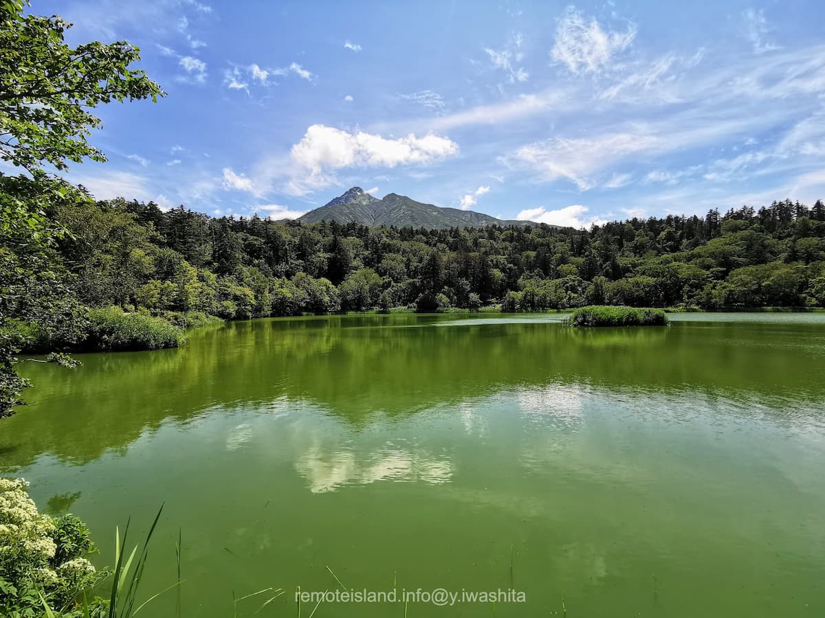 07姫沼と利尻山.jpg 07姫沼と利尻山